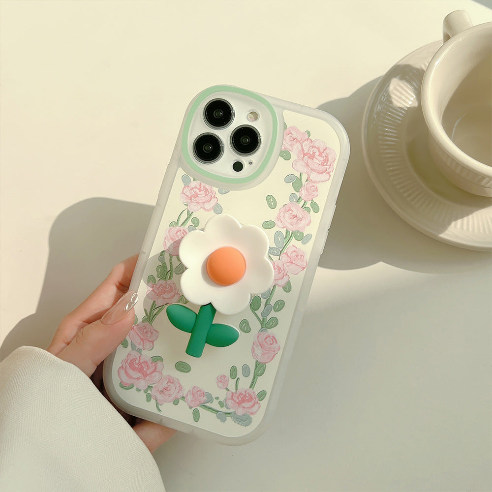 Flower Pop Socket Case