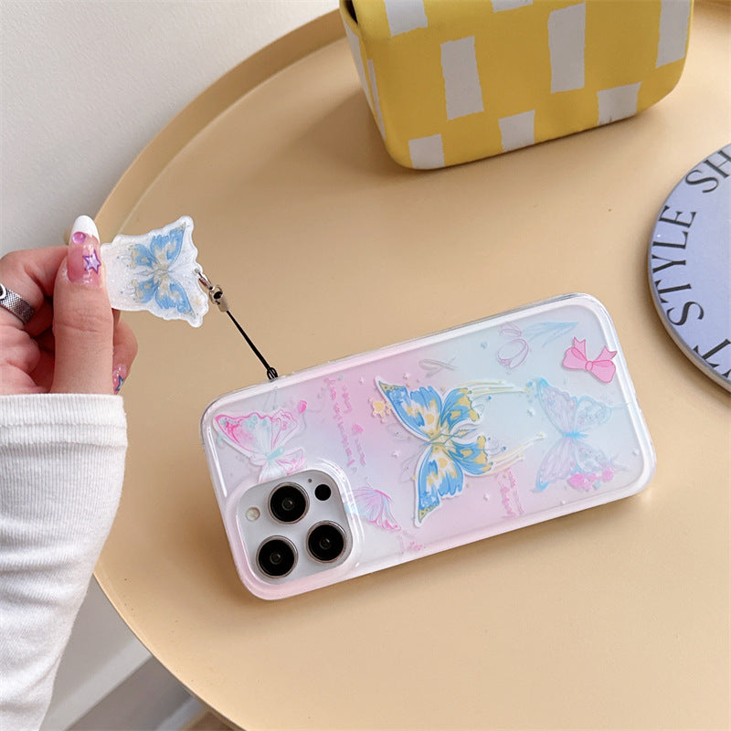 Butterfly Bow Gradient Color Case