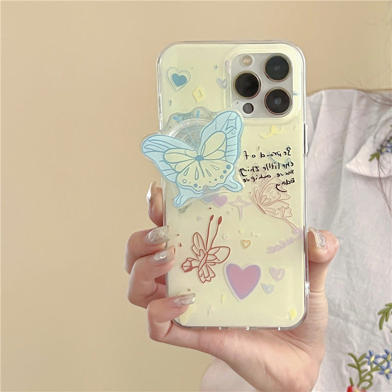 Fairy Butterfly Marble Case