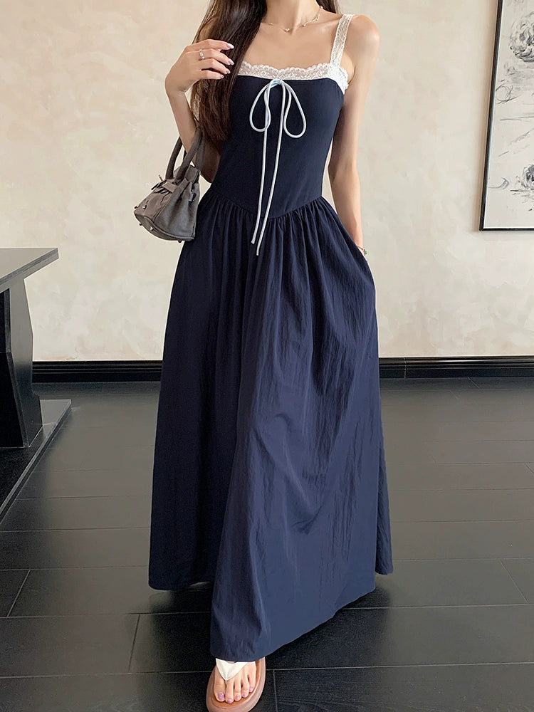 Drawstring Sundress Summer Dress