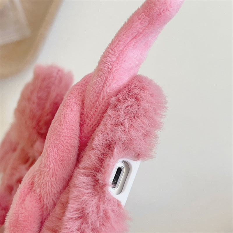 Pink Piglet Fluffy Case