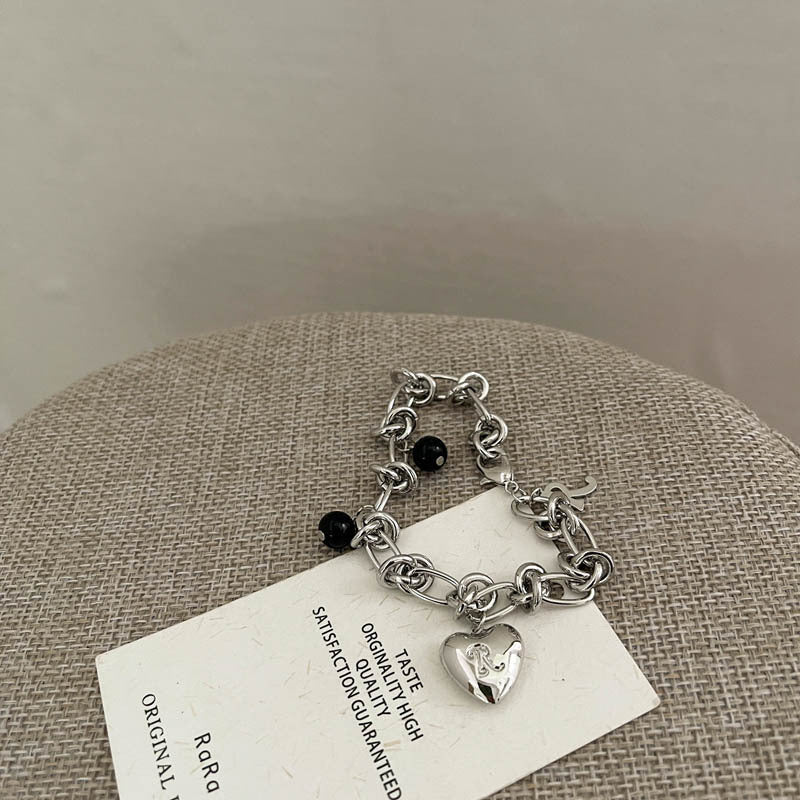 Bramble Heart Silver Necklace