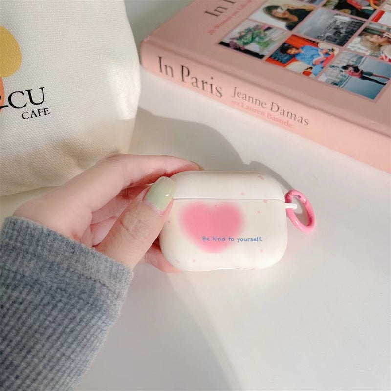 Aura Heart Pink AirPods Case