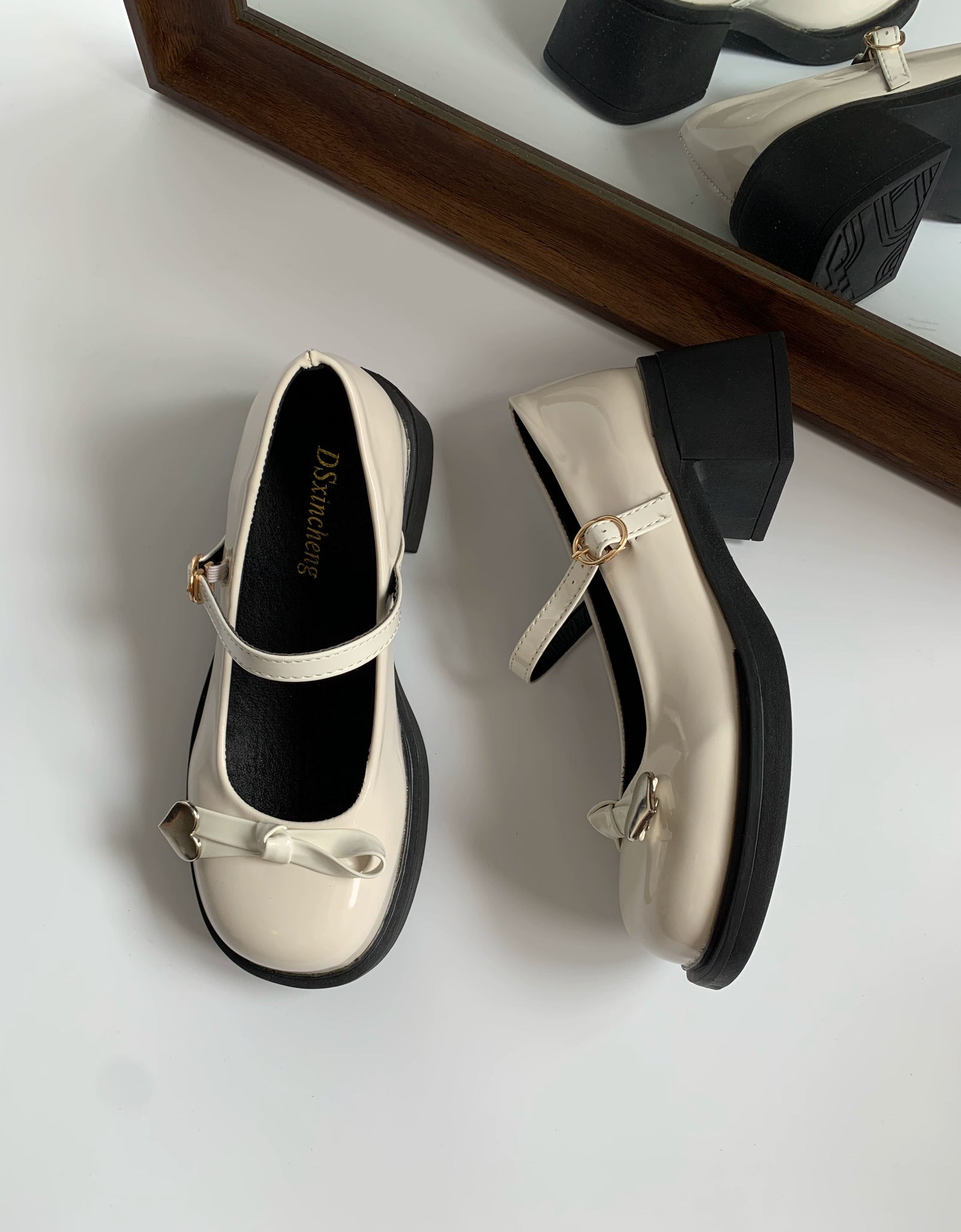 Patent Leather Bow Mary Janes