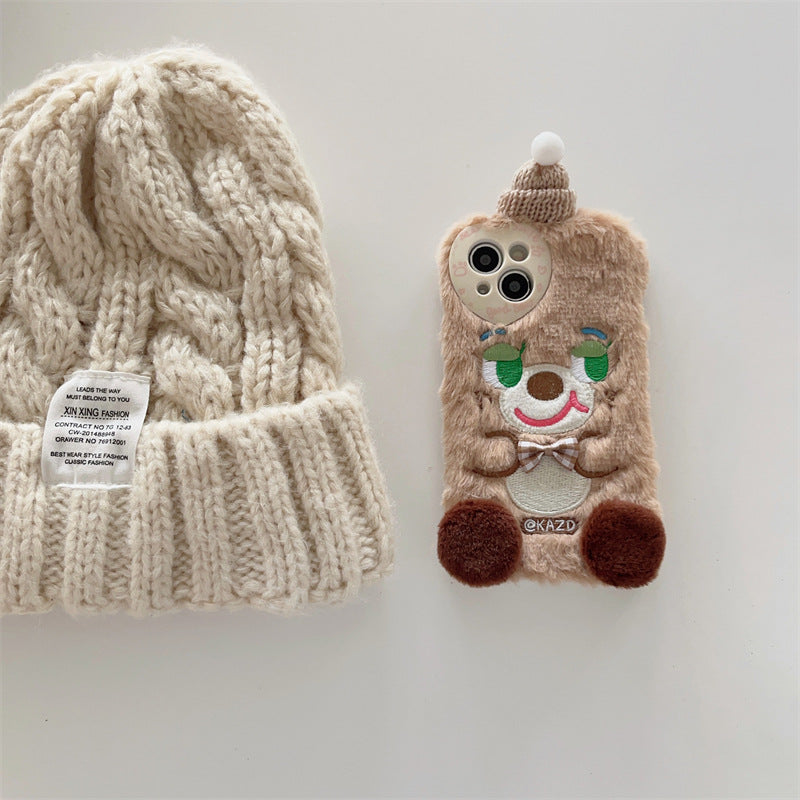 Cozy Bear Knit Case