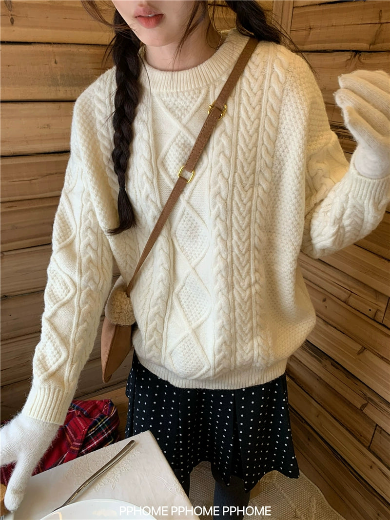 Cozy Cable Knit Sweater