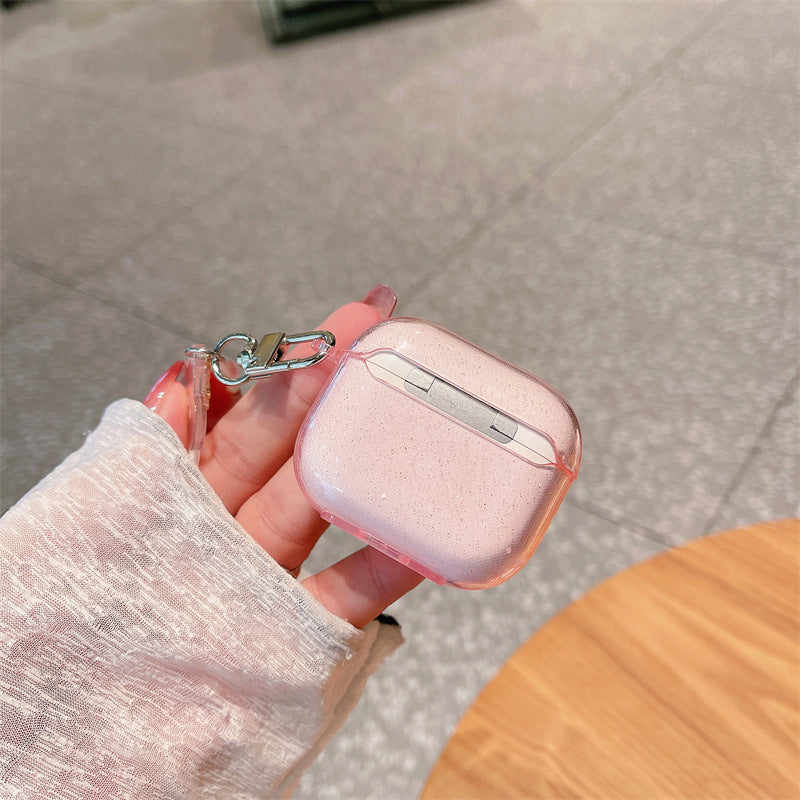 Crystal Sakura Airpods Case