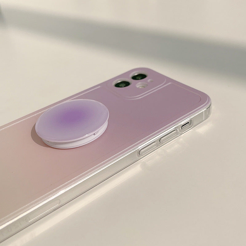 Lilac Gradient Pop Socket Case