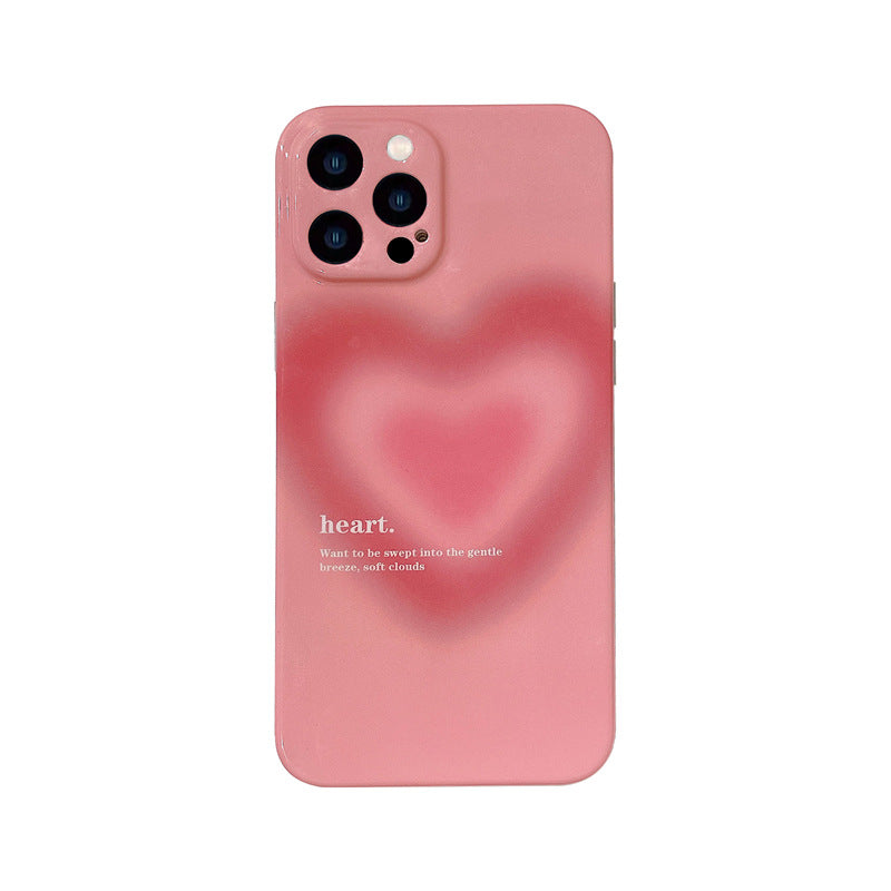 Gradient Color Heart Case