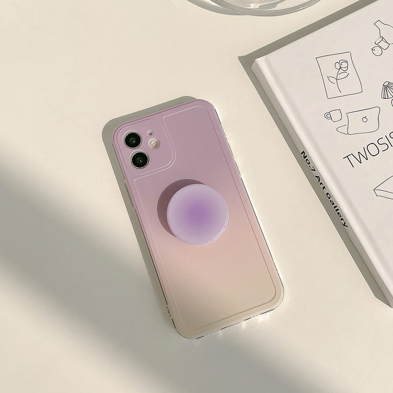 Lilac Gradient Pop Socket Case