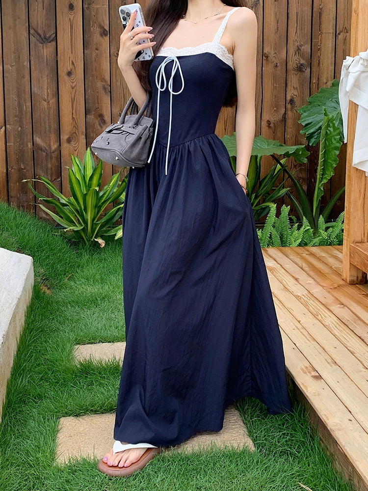 Drawstring Sundress Summer Dress