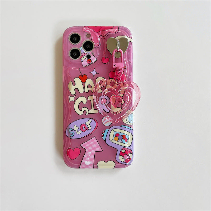 Happy Girl Hotpink Case