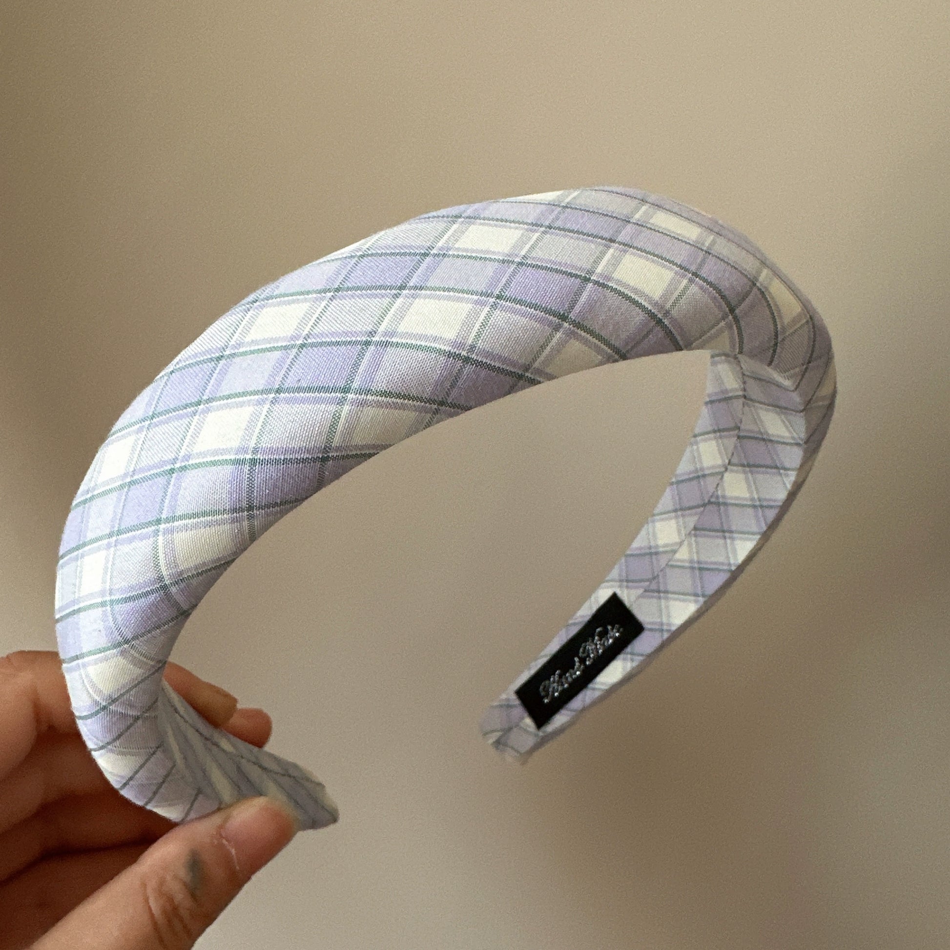 Argyle Padded Hairband Accessory