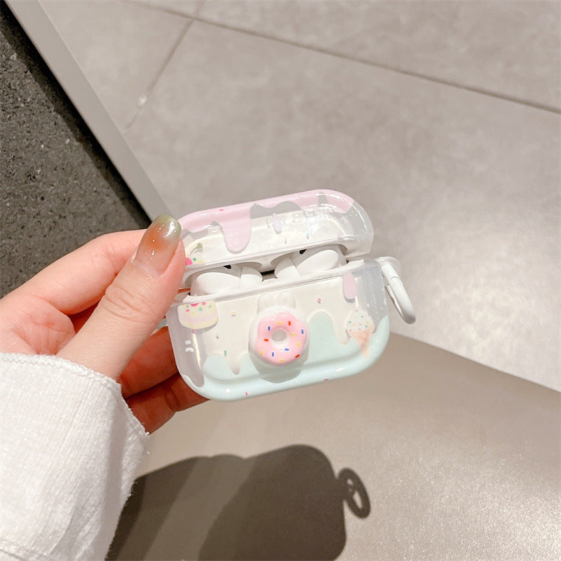 Donut Transparent Airpods Case