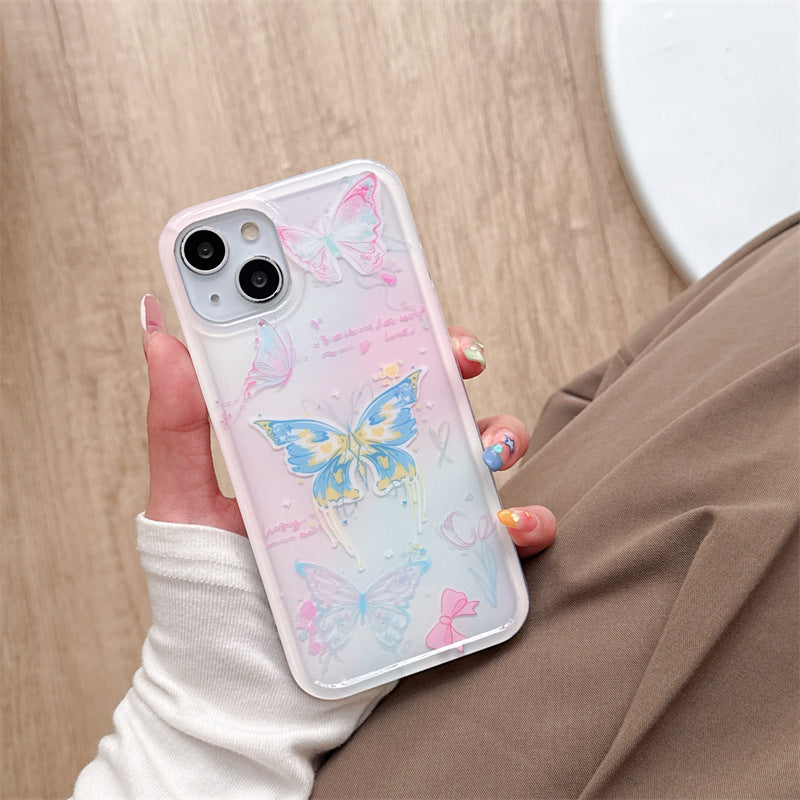 Butterfly Bow Gradient Color Case