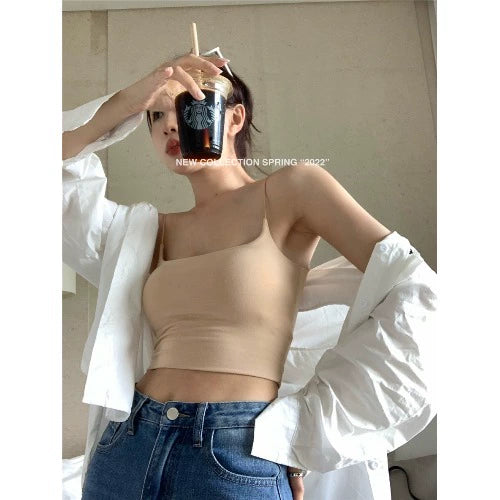 Ribbed Crop Cami