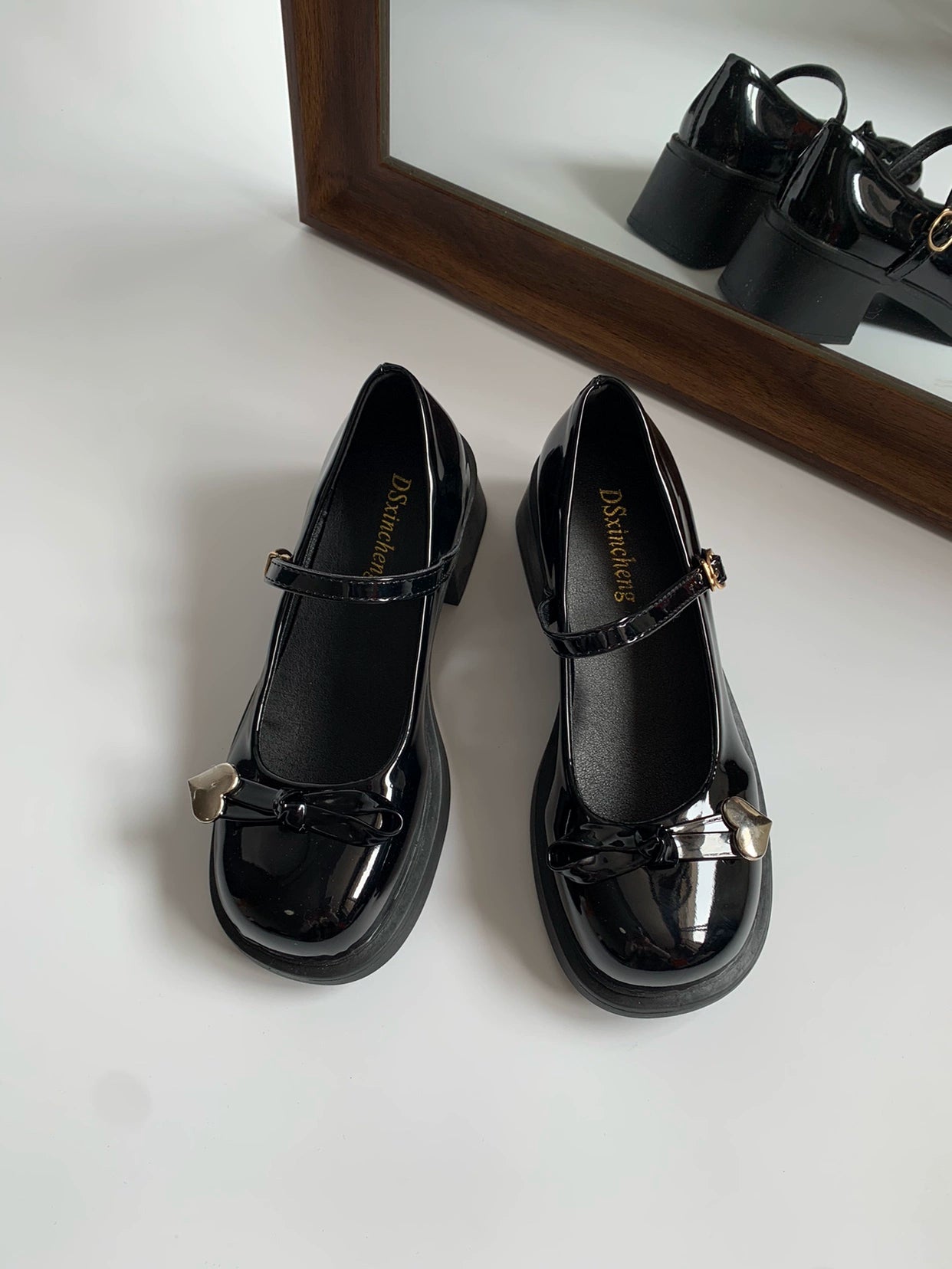 Patent Leather Bow Mary Janes