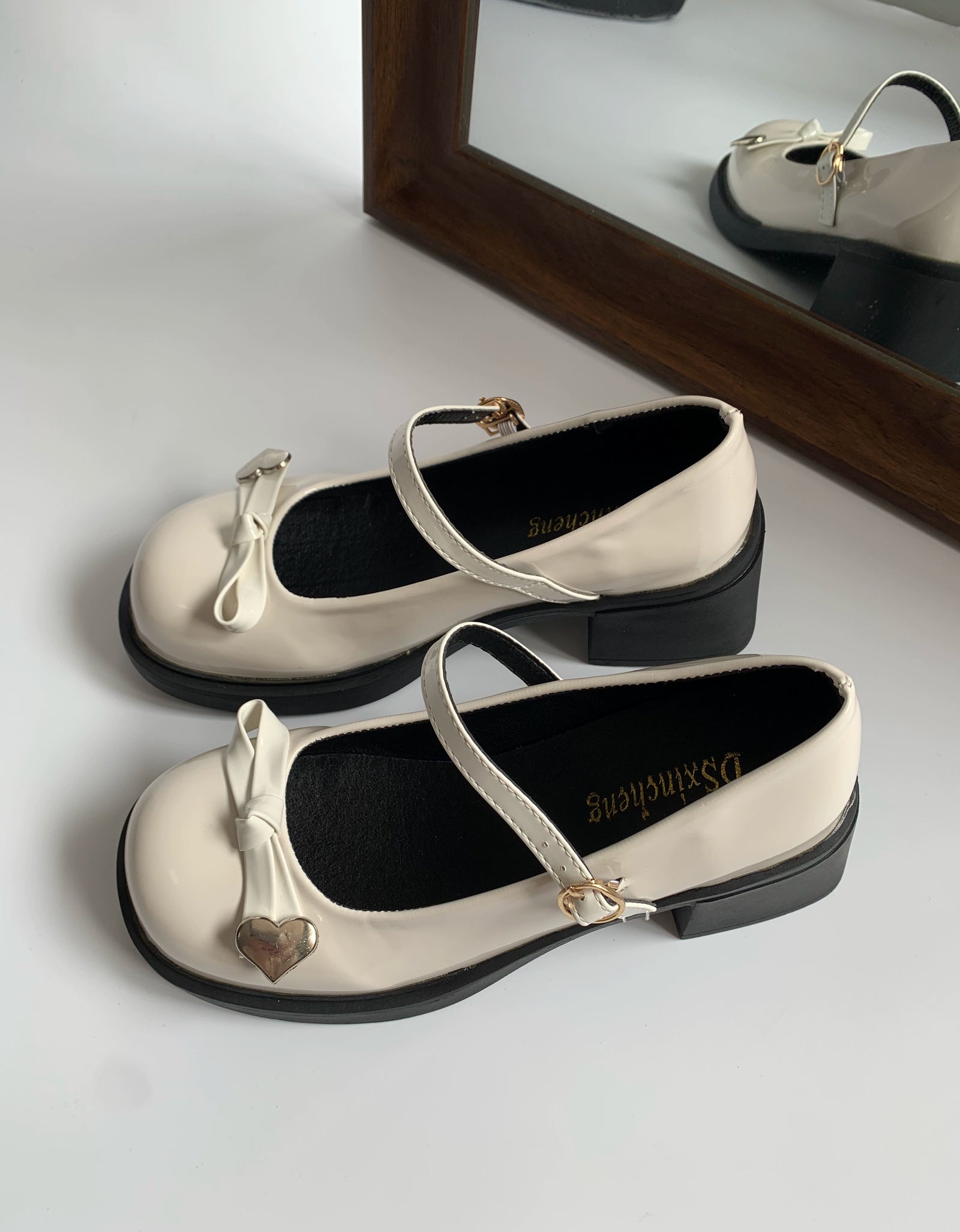 Patent Leather Bow Mary Janes