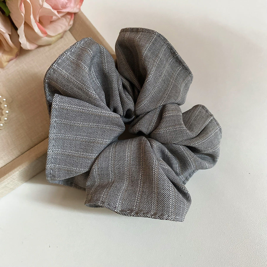 Polka Dot Lace Scrunchie