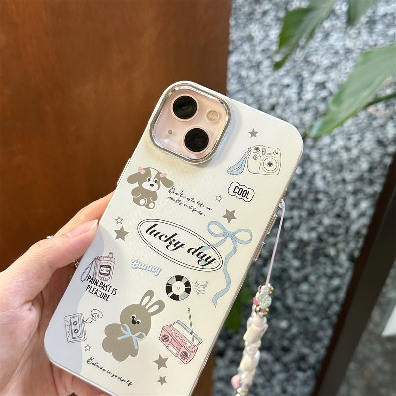 Lucky Day Bunny White Case