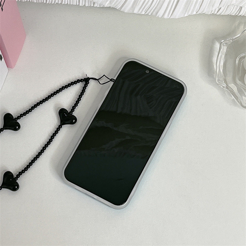 Butterfly Black Heart Chain Case