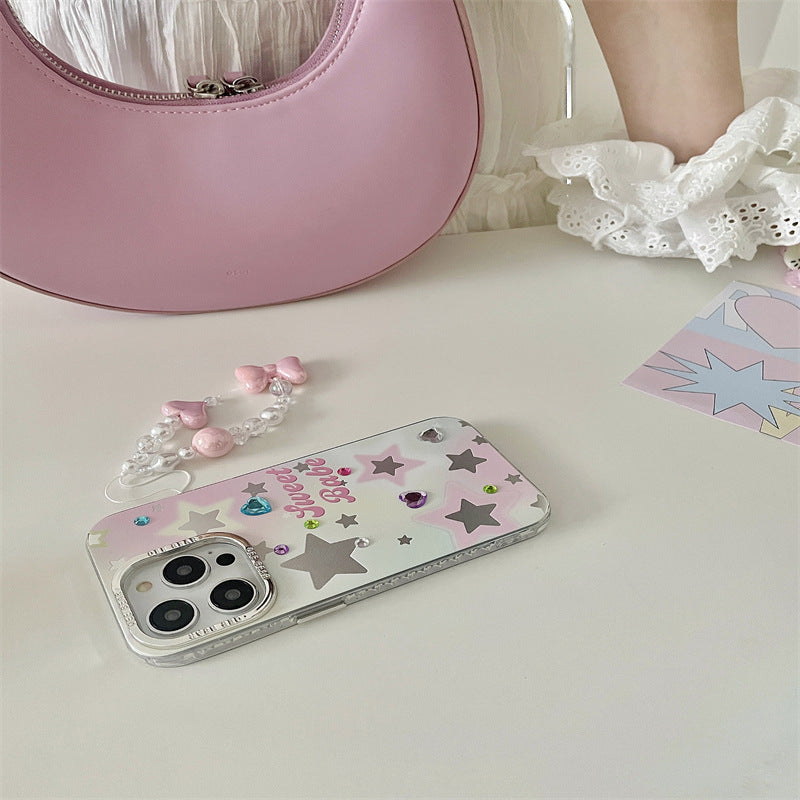 Sweet Babe Pink Vibe Mirror Case