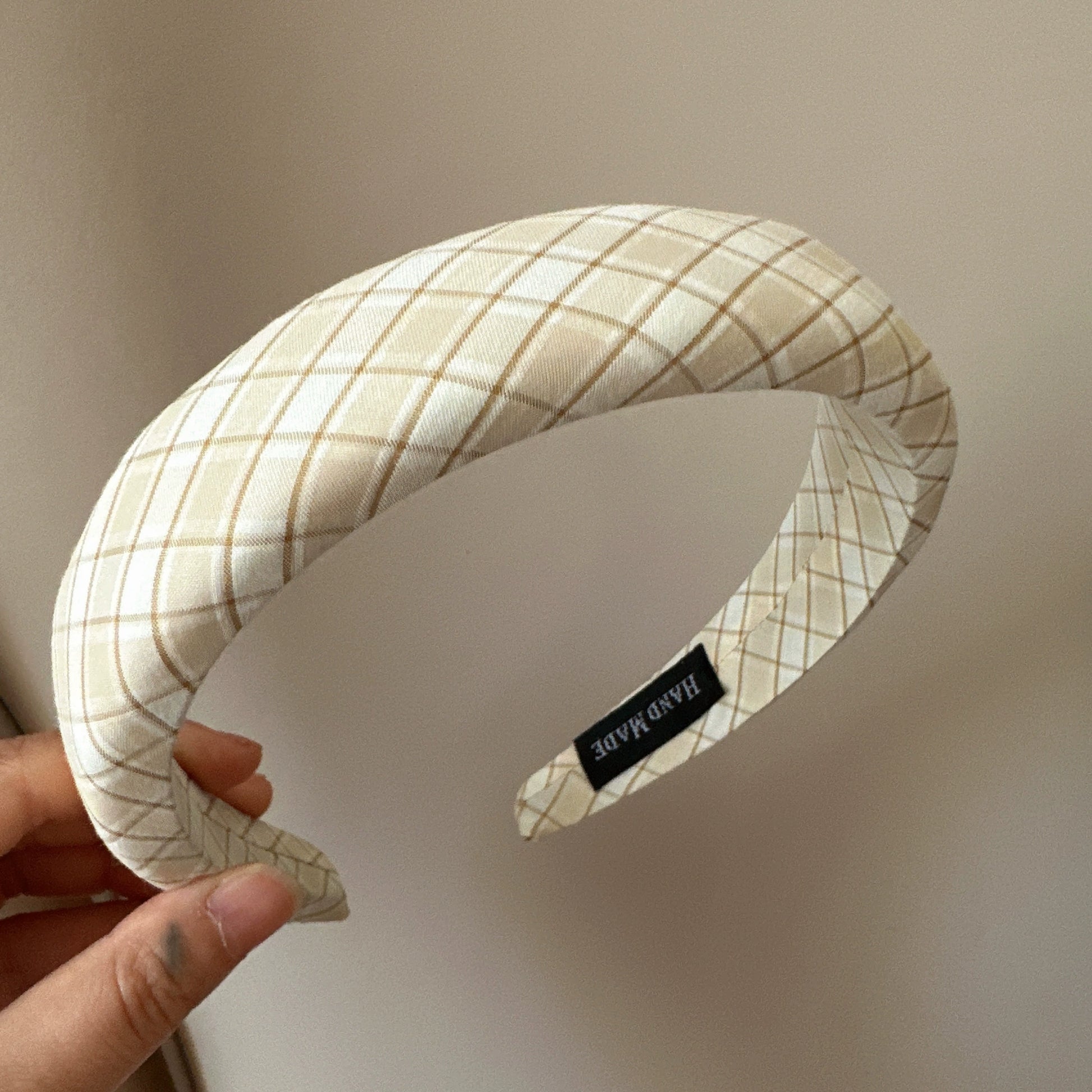 Argyle Padded Hairband Accessory