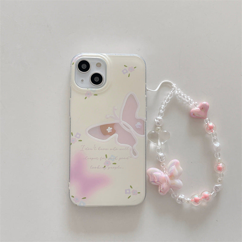 Pink Purple Butterfly Case