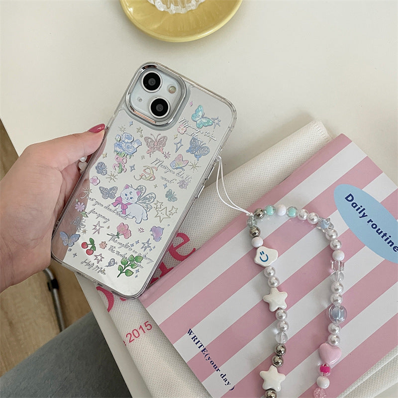 Doodle Flutter Mirror Case