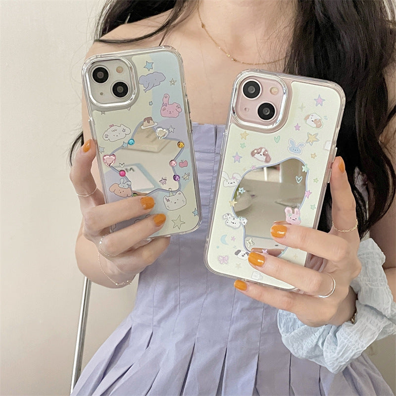 Doodling Pets Mirror Case