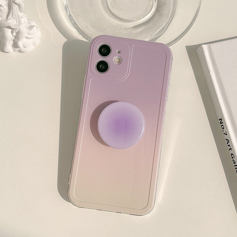 Lilac Gradient Pop Socket Case