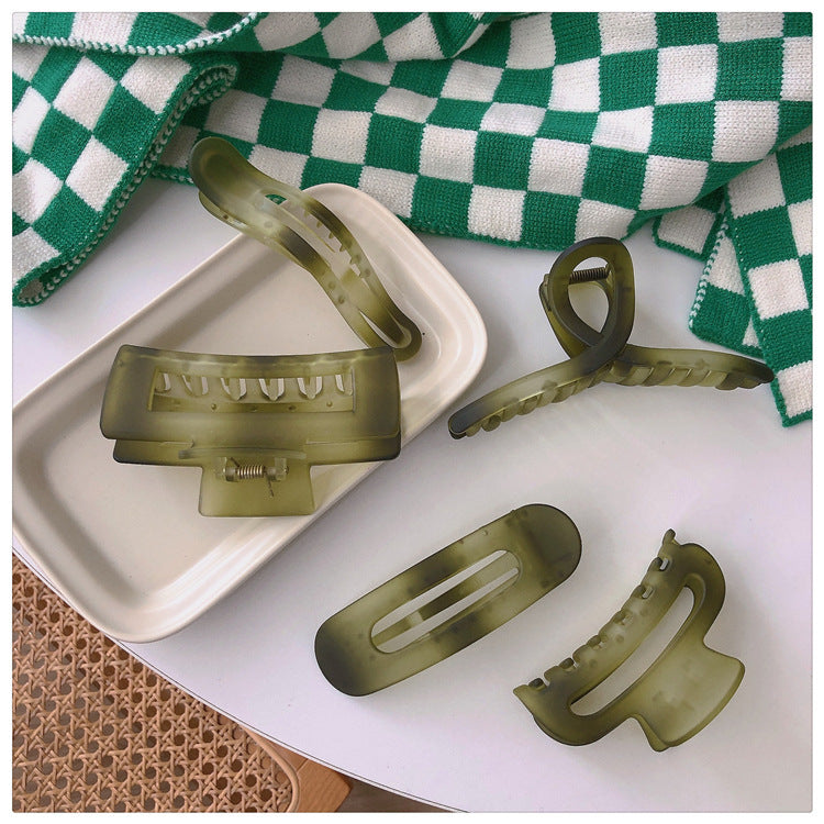 Mossy Sheen Claw Clip