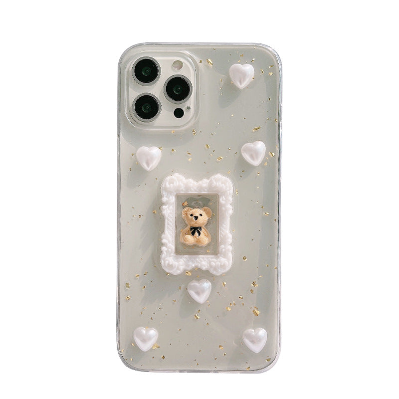 Frame Teddy Pearl Case