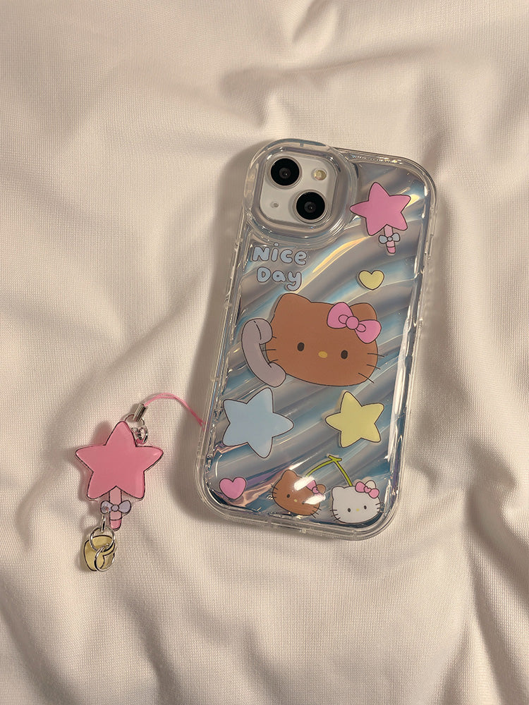 Laser Gradient Kitty Case