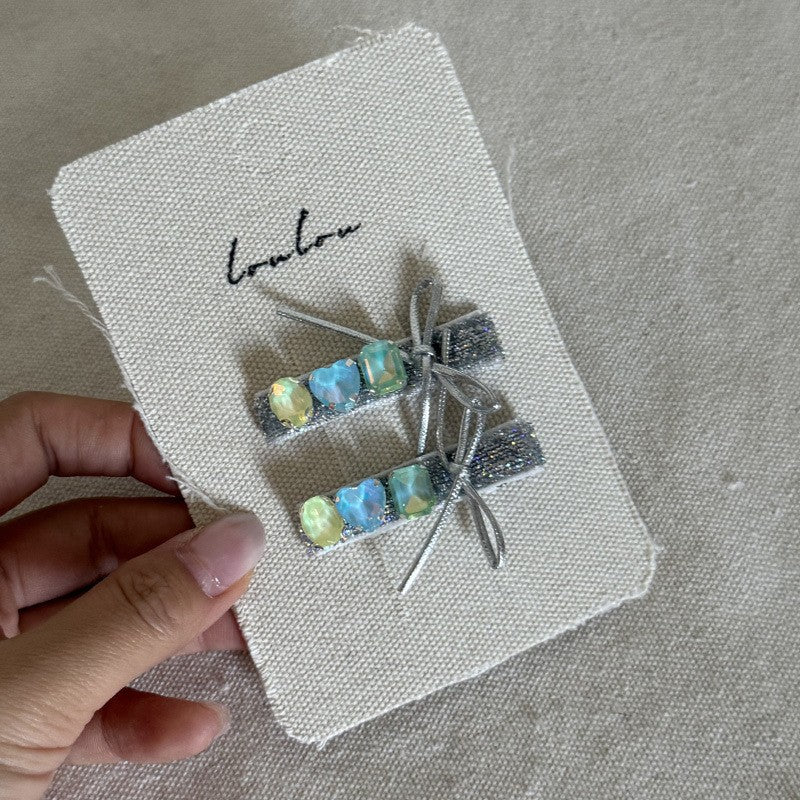 Charming Pastel Floral Hair Clips