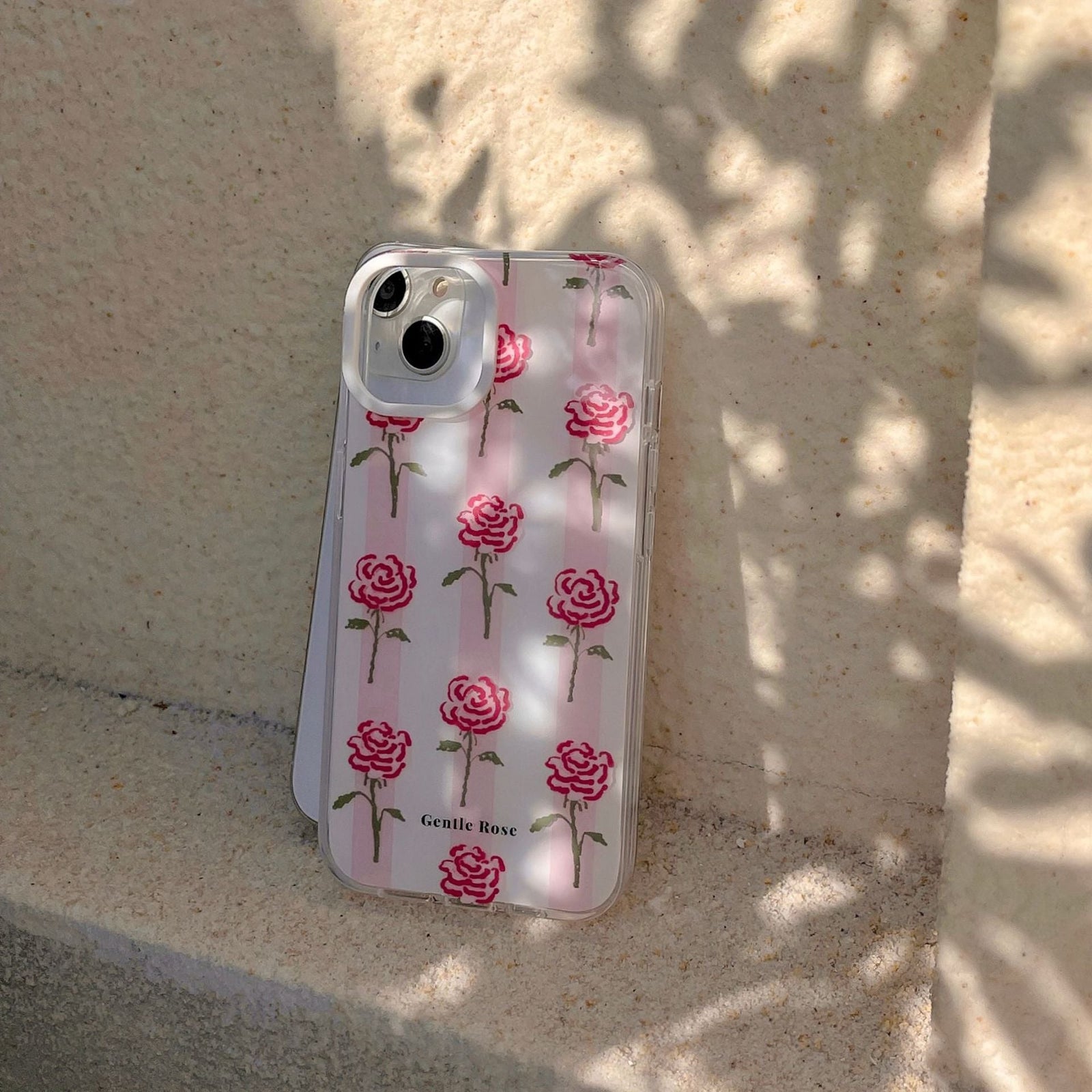 Flower World Transparent Case