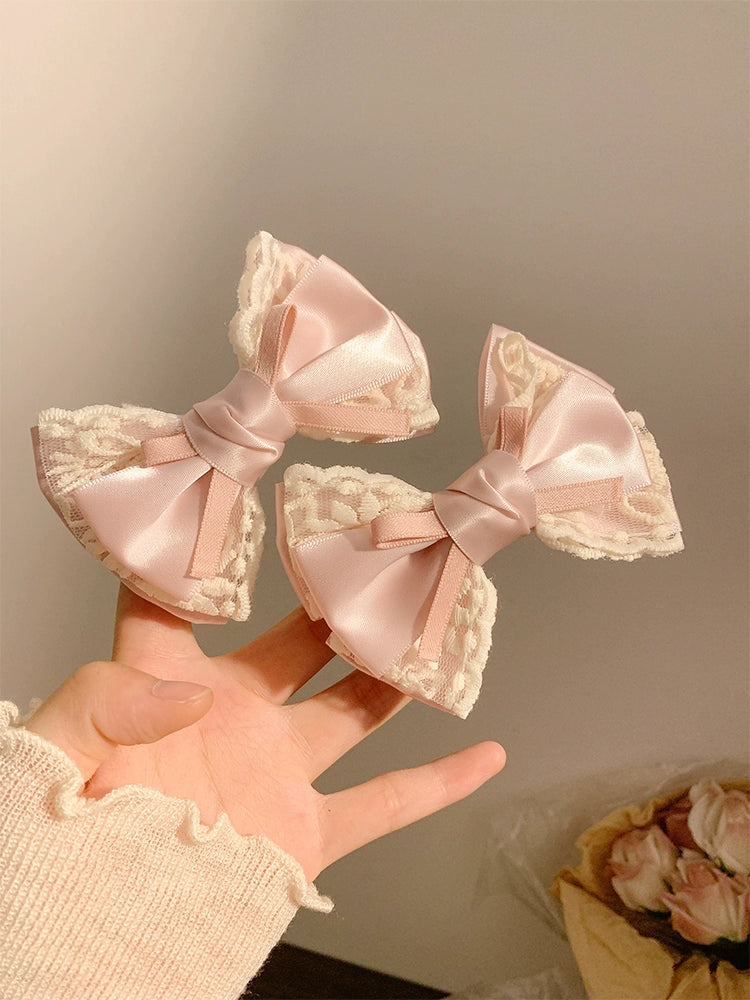 French Style Cute Hair Bow