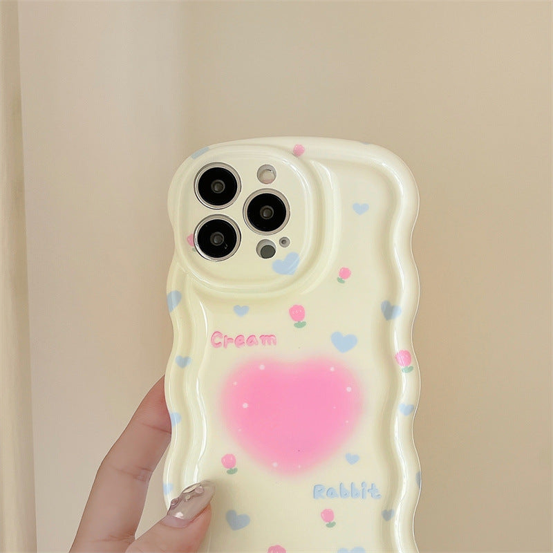 Yellow Cream Bunny Pop Socket Case