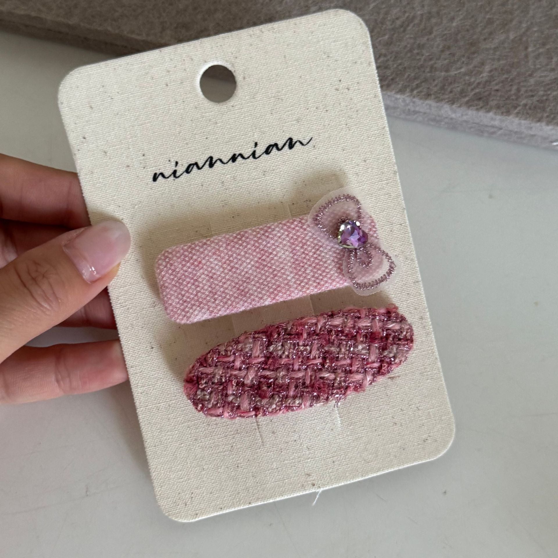 Charming Pastel Floral Hair Clips