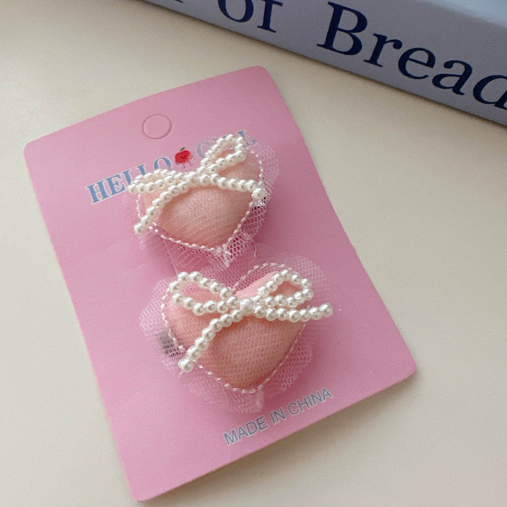 Hearty Ribbon Mini Clips