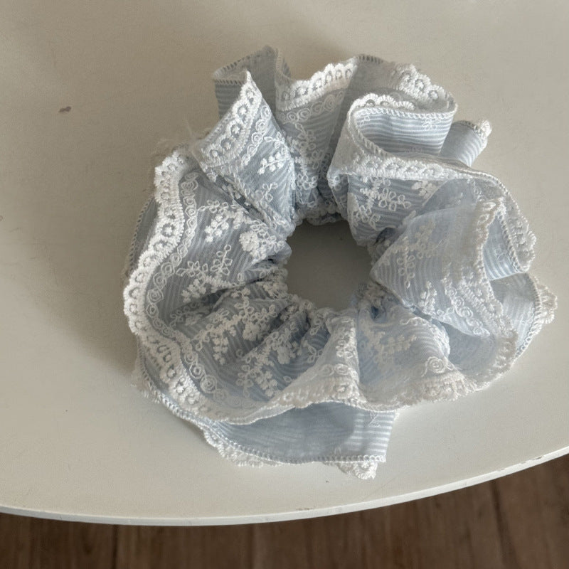 Lace Ribbon Scrunchie Hair Bands