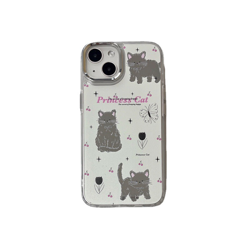 Mirror Cat Cute Case