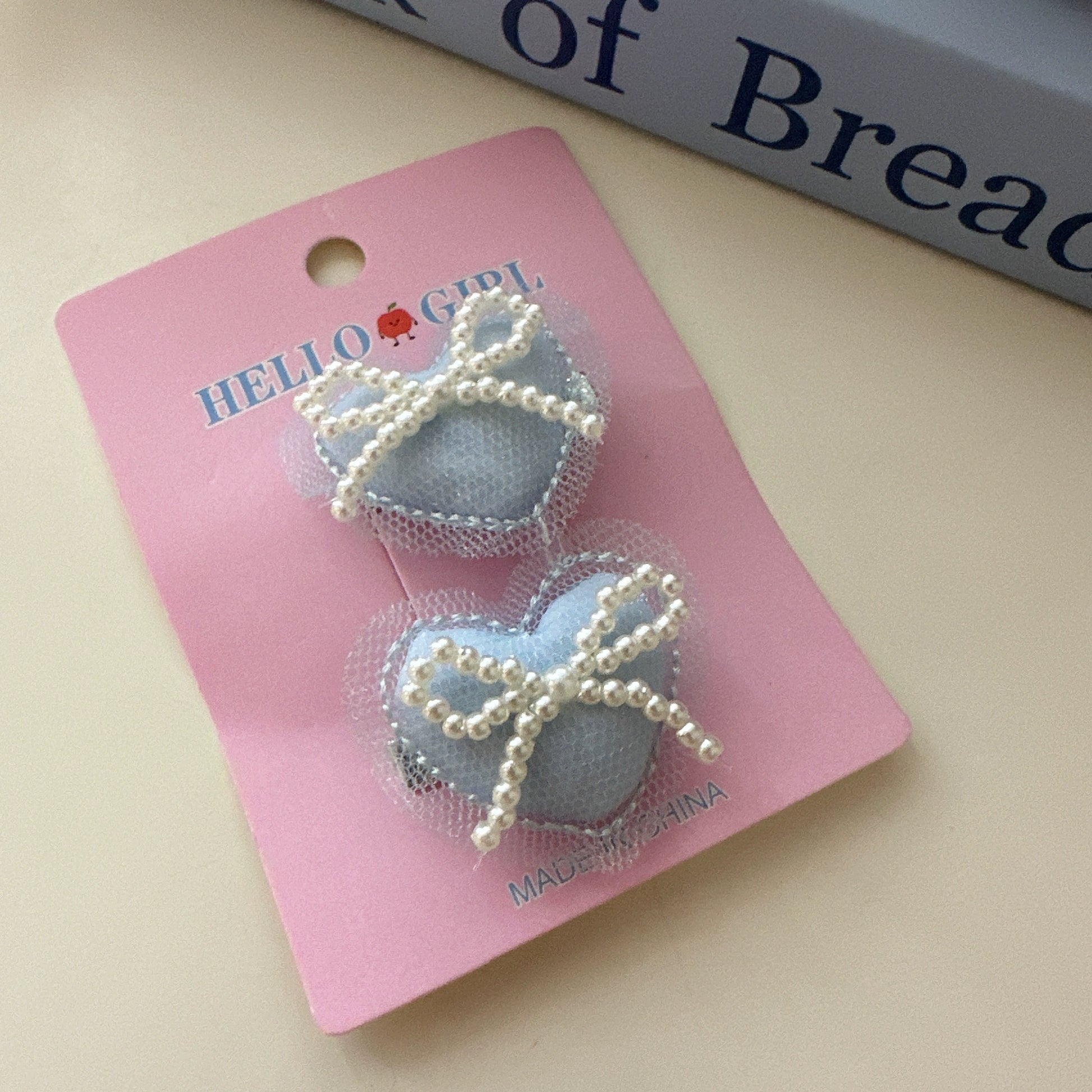 Hearty Ribbon Mini Clips