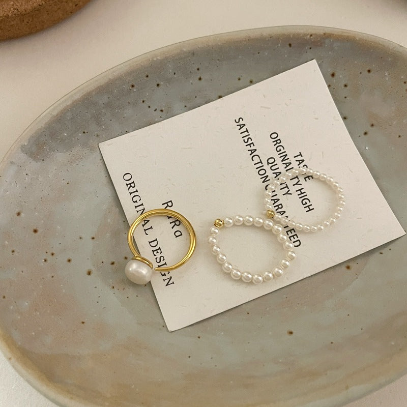 Pearl RIng Set