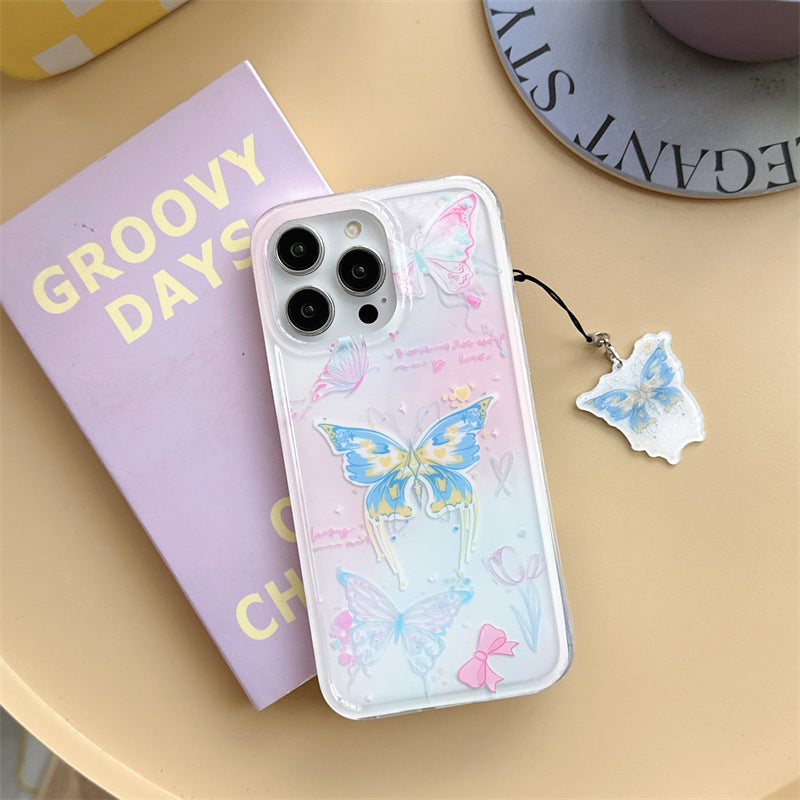 Butterfly Bow Gradient Color Case