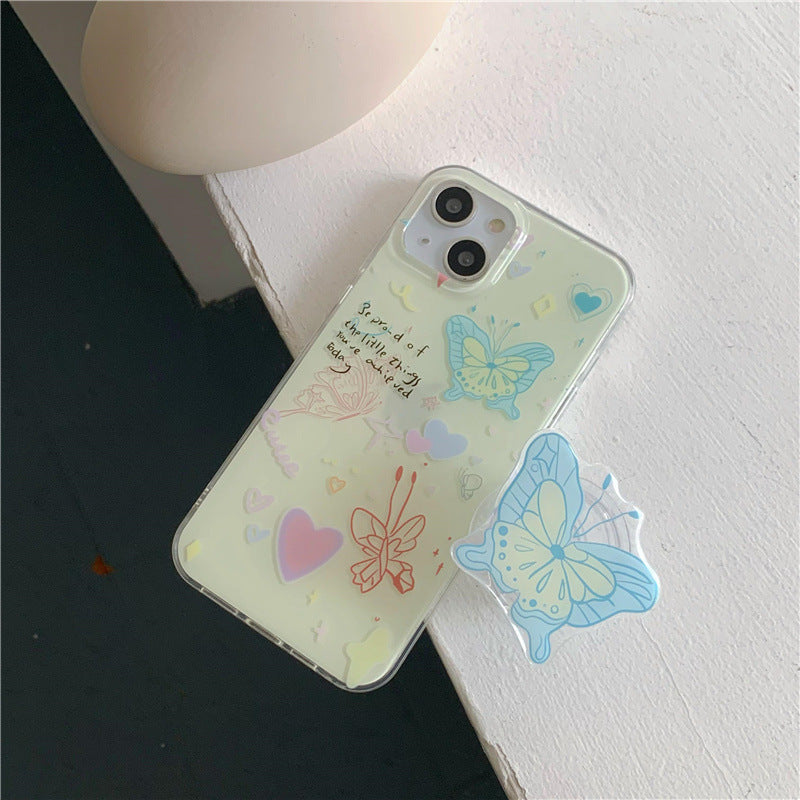 Fairy Butterfly Marble Case