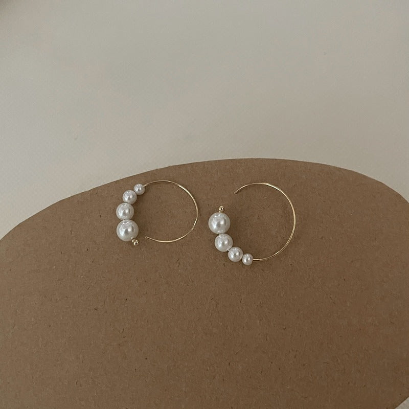 Quadruplets Pearl Earring