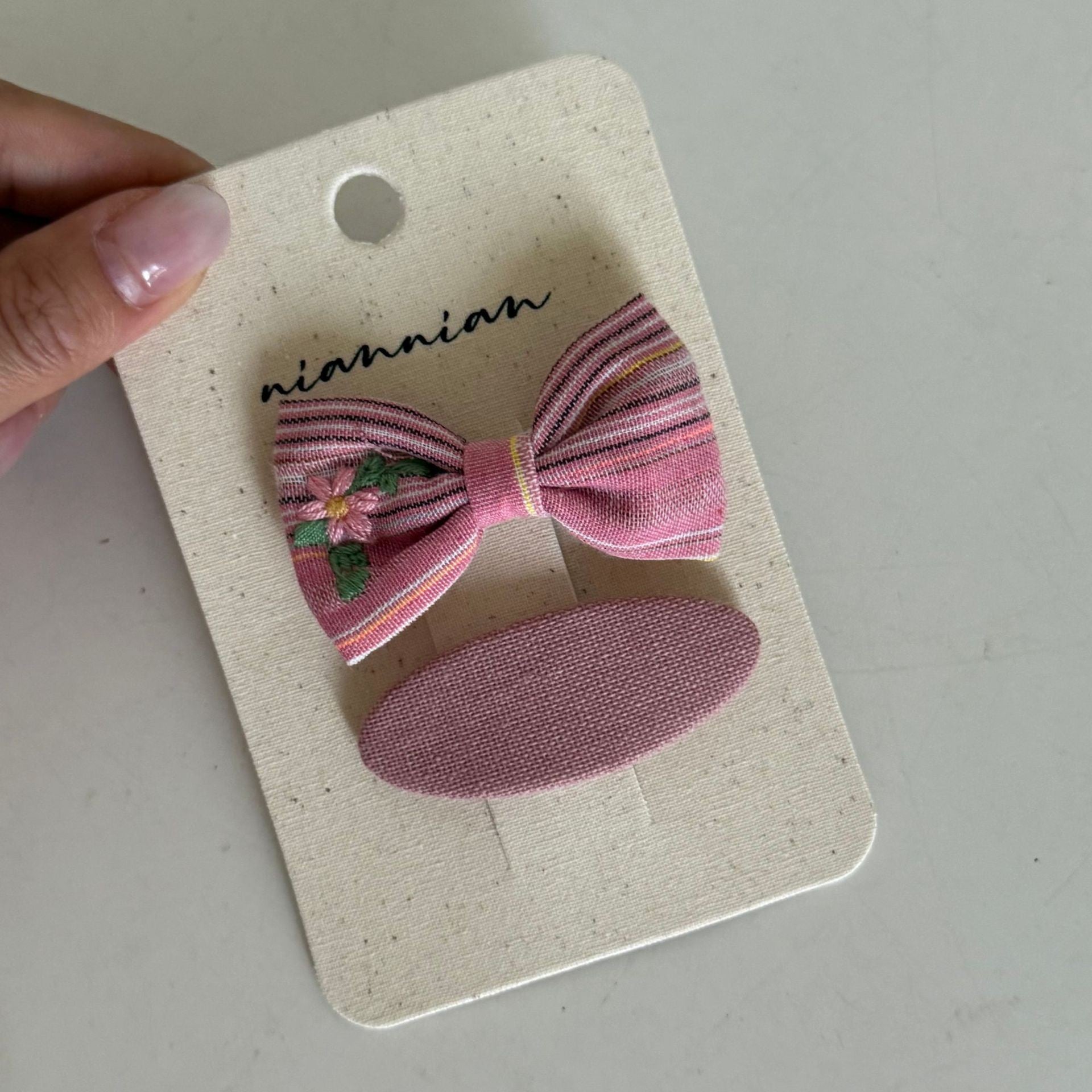 Charming Pastel Floral Hair Clips