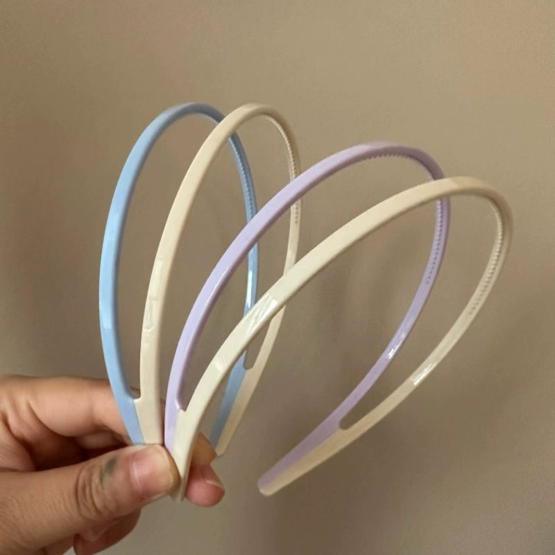 Pastel Slim Non-Slip Headband Set