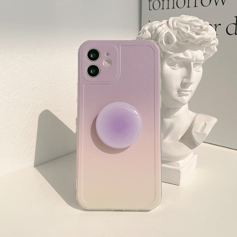 Lilac Gradient Pop Socket Case